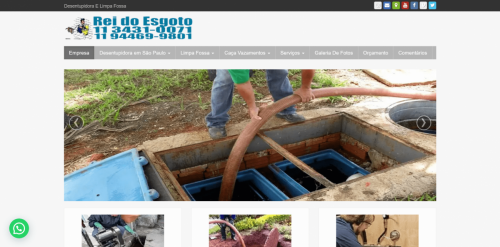 Desentupidora Rei do Esgoto