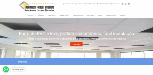 Montagesso-Forros  Divisórias